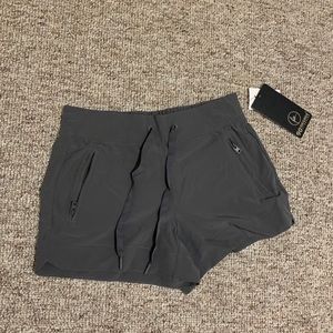 Stone Grey Athletic Shorts
